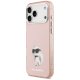 Karl Lagerfeld IML Aquarelle Choupette & Logo MagSafe Phone Case Cover iPhone 17 Pro Max - Pink