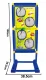 Šaušanas spēle / Rotaļu pistole, blasteris, ierocis ar lodēm-bumbām un mērķi | Shooting Game Air Popper Toy Gun...