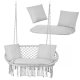 2-Person Hanging Chair Cushion Set Gardlov, Grey