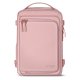 Tech-Protect Defender S50 mugursoma Ryanair un Wizzar, 20 l, klēpjdatoram — rozā