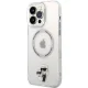 Чехол Karl Lagerfeld для iPhone 13 Pro Max Iconic Karl & Choupette MagSafe, прозрачный