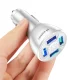Wozinsky WCCAW 50W automašīnas lādētājs ar 4x USB-A QC, balts