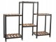 Koka Puķu Plaukts Statīvs, 4 Līmeņu | Wooden Flower Stand