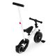ECOTOYS 2-in-1 Kids Tricycle Balance Bike with Removable Parent Handle for Toddlers, white