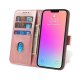 Samsung Galaxy S24+ Plus (SM-S926) Magnet Elegant Bookcase Cover Case, Pink