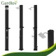 Outdoor Solar Shower 40L Gardlov with Foot Tap and 360° Head