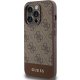 Guess 4G Stripe Collection korpuss iPhone 15 Pro - brūns | case for brown