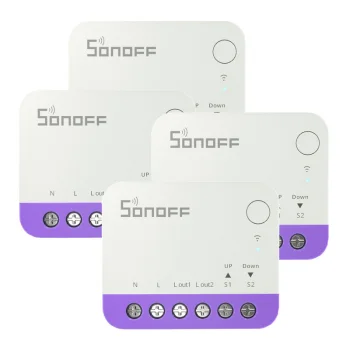 Viedais žalūziju slēdzis Sonoff MINI-RBS WiFi Matter 4 gab.