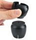 Silicone Furniture Leg Caps with Felt 12-16mm, 16 pcs, Black