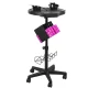 Frizieru ratiņi Gabbiano 188 Timer, Melni