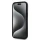 Dkny iPhone 15 / 14 / 13 Case Leather Checkered Mono Pattern MagSafe, Black