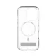 ZAGG Crystal Palace Snap Kickstand MagSafe Case with Stand for iPhone 16 Pro - Clear