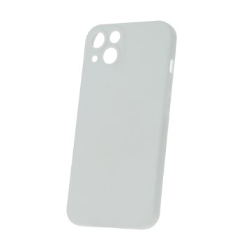 Samsung Galaxy S21 FE 5G (SM-G990B/DS) Matt Silicone Color Case Cover, White | Silikona Vāciņš Maciņš Apvalks...