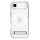 Чехол Spigen Ultra Hybrid S Mag Magsafe для iPhone 17 / 17 Air, прозрачный / белый