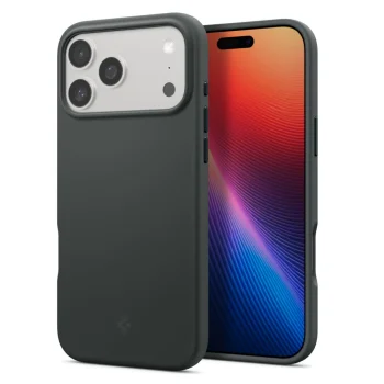 Чехол Spigen Silicone Fit MagSafe для iPhone 17 Pro Max - Зеленый