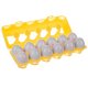 Puzzle - Eggs, Set Of 12 Pieces. 22674