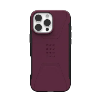Чехол UAG Civilian Magsafe для iPhone 16 Pro Max - красный