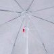 Adjustable Beach and Garden Umbrella with Tilt Function, 150 cm, Leaves Pattern