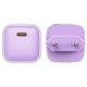 Acefast A53 PD 30W GaN USB‑C lādētājs ar displeju – violets