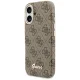 Guess 4G Script MagSafe MagCase iPhone 17 telefonam – brūns | Phone Case Cover