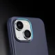Кожаный чехол Dux Ducis Naples для iPhone 14 Plus с MagSafe, синий