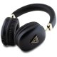 Guess Triangle Logo virs‑auss austiņas — melnas