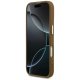 Чехол Guess Triangle Logo MagSafe для iPhone 17 — коричневый