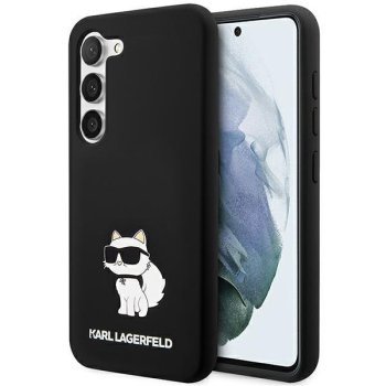 Samsung Galaxy S23 (SM-S911) Karl Lagerfeld Silicone Choupette Case Cover (KLHCS23SSNCHBCK), Black | Telefona Maciņš...