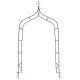 Plonos PL-991 Garden Arch Pergola, 265 cm – Elegant Outdoor Arbor for Climbing Plants