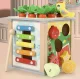 Koka Izglītojošais Kubs - Šķirotājs Kruzzel 22566 | Wooden Educational Cube Sorter