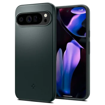 Чехол Spigen Thin Fit для Google Pixel 9 Pro XL - зеленый