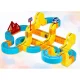 Ricokids RK-784 magnētiskais konstruktors ar vilcieniņu, 134 detaļas
