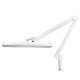 LED Beauty Desk Lamp Elegante 801-l with Clamp and Dimmable Light, White