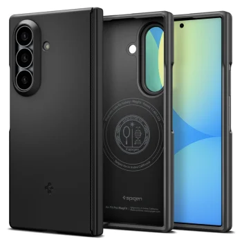 Spigen Air Fit Pro MagSafe vāciņš priekš Samsung Galaxy Z Fold 8 Ultra, melns