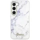 Чехол Guess для Samsung Galaxy S23 GUHCS23SPCUMAH Белый Мрамор