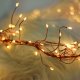 Copper Wire Fairy Lights 480 LED 9.8ft Forever Light CLF-02, Warm White