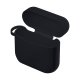 3mk silikona maciņš Apple AirPods 3. paaudzei, melns