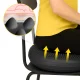 Sensomotoriskais līdzsvara spilvens 4FIZJO MED+ 60 cm, melns