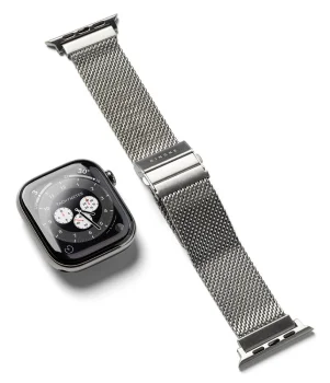 Браслет Ringke Metal One Mesh для Apple Watch 44/45/46/49 мм, серебристый
