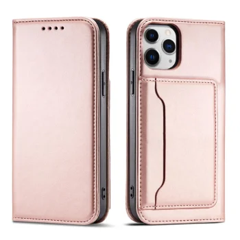 Чехол-книжка для iPhone 12 Pro Max с отделениями для карт и подставкой,...