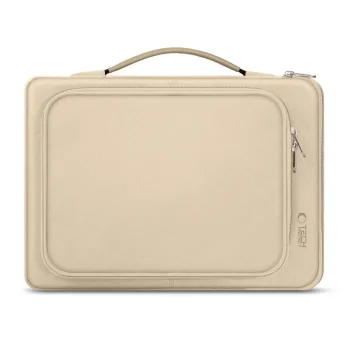 Сумка для ноутбука Tech-Protect Basic Bag 13-14", бежевая