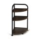 3-Tier Corner Shelf Unit Industrial Bookcase Stand ModernHome