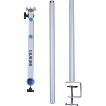 Amaran Verge Desk Clamp Stand galda stiprinājums, sudraba