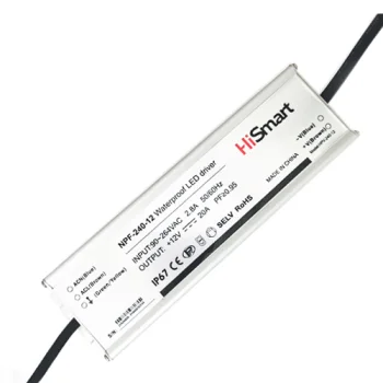 Barošanas bloks 12V, 20A, 240W, PFC, IP67