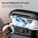 ESR Pulse Halolock MagSafe maciņš Apple AirPods Pro 1/2, melns