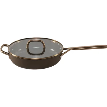 ZWILLING Milano sautē panna ar stikla vāku 28 cm, brūna