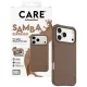 Чехол PanzerGlass для iPhone 17 Pro Max CARE Fashionable Samba MagSafe, коричневый
