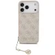 Чехол Guess для iPhone 17 Pro Max 4G Charms Collection MagSafe, розовый