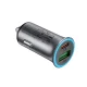 Автомобильное зарядное устройство Acefast B16 95W USB-A + USB-C, серый