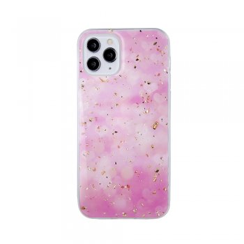 Samsung Galaxy A22 5G (SM-A226B) Gold Glam Case Cover, Pink | Telefona Vāciņš Maciņš Apvalks Bampers
